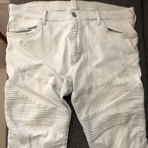 EUC True Religion Rocco Classic Moto Shorts Sz 36